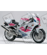 ADESIVI YAMAHA YZF 750 SPECIAL EDITION YEAR 1993 WHITE PINK BLUE