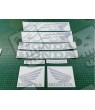 HONDA VFR 750 YEAR 1990-1992 DECALS