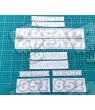 DUCATI 851 YEAR 1989 - 1990 AUTOCOLLANT