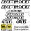 DUCATI 851 YEAR 1991 - 1992 STICKERS (Compatible Product)