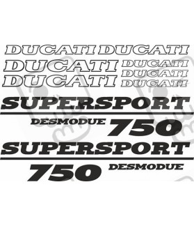 Ducati 750 Supersport Desmodue ADHESIVOS (Producto compatible)