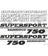 Ducati 750 Supersport Desmodue AUTOCOLLANT