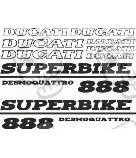 Ducati 888 Superbike desmodue DECALS