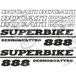 Ducati 888 Superbike desmodue AUTOCOLLANT