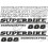 Ducati 888 Superbike desmodue DECALS (Compatible Product)