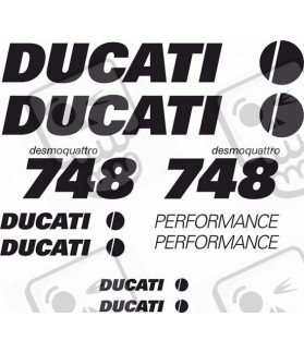 Ducati 748 desmoquattro ADESIVI (Prodotto compatibile)