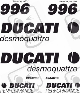 Ducati 996 desmoquattro ADESIVI (Prodotto compatibile)