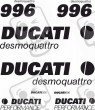 Ducati 996 desmoquattro ADESIVI