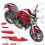 Ducati Monster 821/1200 year 2016 DECALS (Compatible Product)