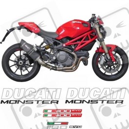 Ducati Monster 1100 Evo YEAR 2011 - 2013 STICKERS