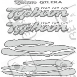 ADESIVOS Gilera Typhoon