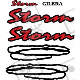 AUTOCOLLANT GILERA Storm