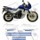 Stickers HONDA XL600V YEAR 1990 (Compatible Product)