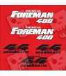 Stickers decals HONDA FORMAN 400