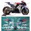 AUFKLEBER HONDA CBR 1000RR SBK 8 Hours Suzuka race (Kompatibles Produkt)