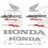 AUTOCOLLANT HONDA CBR 1000RR RACING YEAR 2006 (Produit compatible)