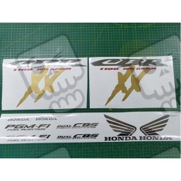 AUTOCOLLANT HONDA CBR Super Blackbird 2002 - 2004