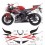 Honda CBR 600RR 2007 - 2008 DECALS (Compatible Product)