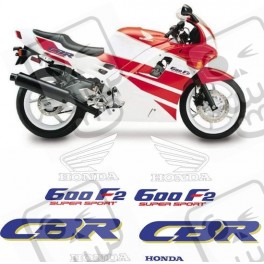 AUTOCOLLANT Honda CBR 600 F2 1992 - 1993