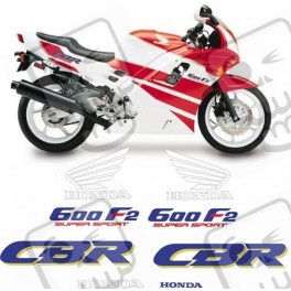 STICKERS Honda CBR 600 F2 1992 - 1993