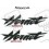 ADHESIVOS SET HONDA HORNET CB600 1998 - 2000 (Producto compatible)