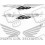 AUTOCOLLANT SET HONDA Hornet CB 600F 2000 - 2002 (Produit compatible)