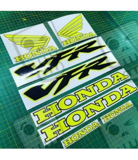 ADESIVOS HONDA VFR 800 V 2005-2006 YELLOW FLUOR (Produto compatível)