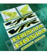 AUFKLEBER HONDA VFR 800 V 2005-2006 YELLOW FLUOR