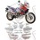 HONDA AFRICA TWIN XRV 750 YEAR 1994 ADESIVI (Prodotto compatibile)