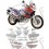 HONDA AFRICA TWIN XRV 750 YEAR 1994 STICKERS (Compatible Product)