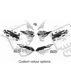 HONDA AFRICA TWIN XRV 750 YEAR 1994 DECALS (Compatible Product)