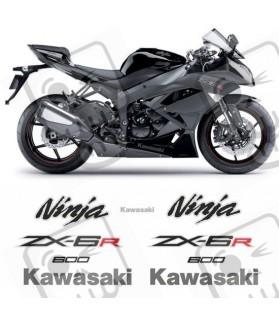 ADESIVI KAWASAKI ZX-6R YEAR 2012 (Prodotto compatibile)