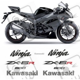 ADHESIVO KIT KAWASAKI ZX-6R AÑO 2012