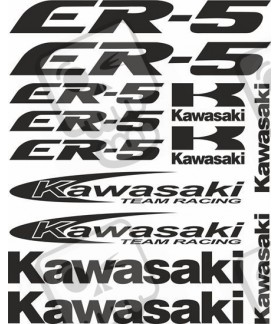 ADHESIVOS KAWASAKI ER-5 YEAR 1997 - 2007 (Producto compatible)