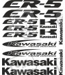 AUFKLEBER KAWASAKI ER-5 YEAR 1997 - 2007