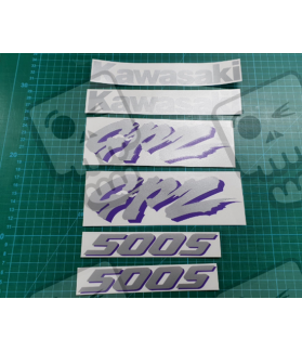 KAWASAKI KAWASAKI GPZ 500S YEAR 1996 DECALS (Compatible Product)