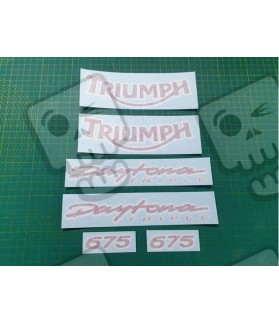 TRIUMPH Daytona 675 YEAR 2005-2006 Stickers (Produto compatível)