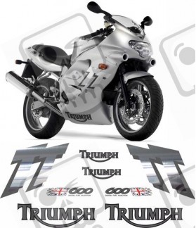 TRIUMPH TT 600 YEAR 2000-2003 AUTOCOLLANT (Produit compatible)