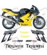 TRIUMPH TT 600 YEAR 2000-2003 STICKERS