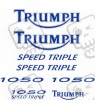 TRIUMPH Speed Triple 1050 AUFKLEBER