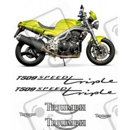 TRIUMPH Speed Triple T509 YEAR 1997-1998 AUFKLEBER