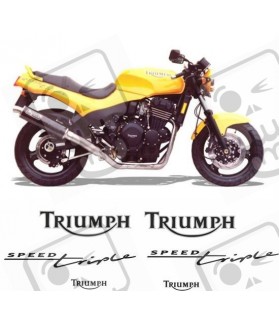 TRIUMPH Speed Triple YEAR 1994-1996 AUTOCOLLANT (Produit compatible)