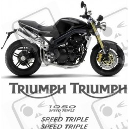 TRIUMPH Speed Triple 1050 YEAR 2005-2010 AUFKLEBER