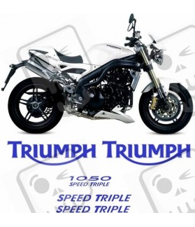 TRIUMPH Speed Triple 1050 YEAR 2005-2010 AUTOCOLLANT (Produit compatible)