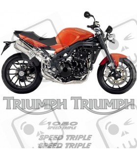 TRIUMPH Speed Triple 1050 YEAR 2005-2010 DECALS