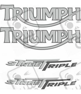 TRIUMPH Street Triple ADESIVOS (Produto compatível)