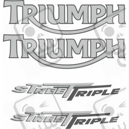 TRIUMPH Street Triple AUTOCOLLANT