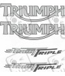 TRIUMPH Street Triple ADESIVI