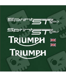 TRIUMPH Sprint ST 1050 YEAR 2011-2012 Racing AUTOCOLLANT (Produit compatible)
