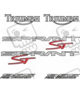 TRIUMPH Sprint ST 955i YEAR 1998-2002 Racing ADESIVI